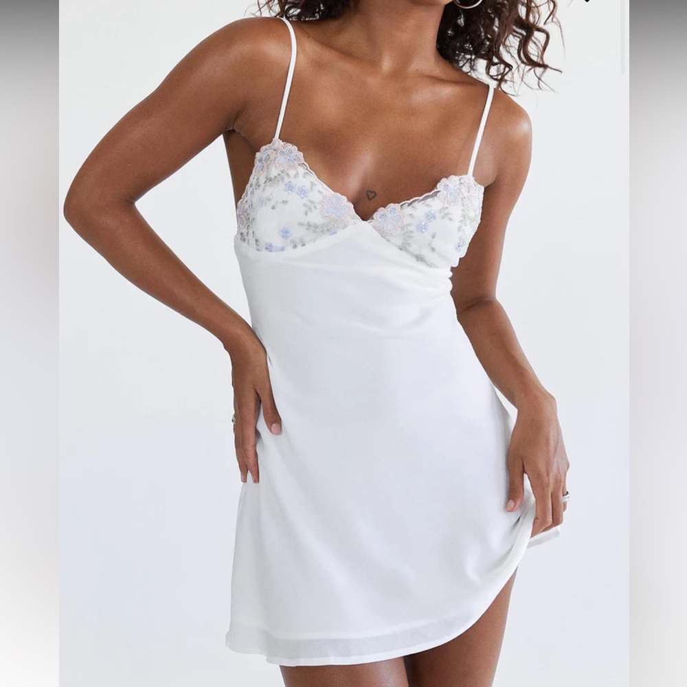 Princess Polly Hintz satin mini dress BNWT